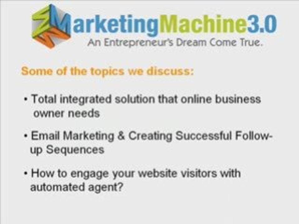 Free Webinar on Integrated Marketing Tools