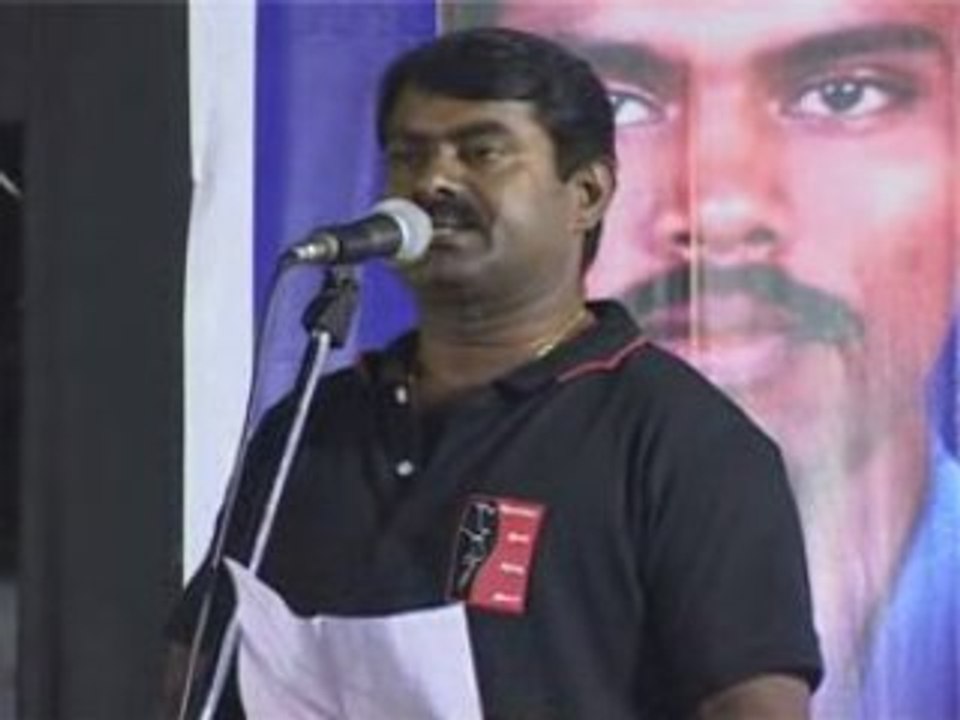 Seeman speech 01 at m.g.r. nagar by veeraraghavan