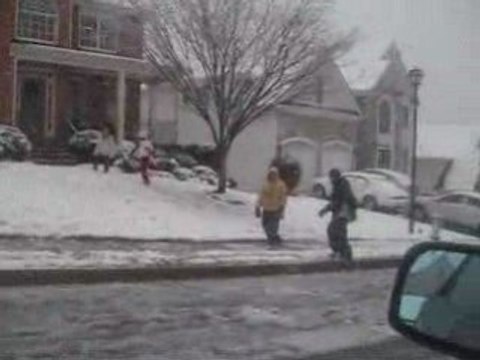 Weather Advisory Alert - Snow Storm Hits Atlanta, GA Tod...