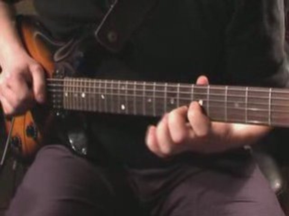 HF THIEFAINE - Les dingues & les paumés : riff & solo bluesy