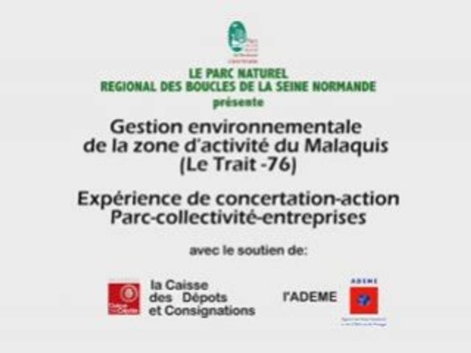 ZI et environnement - Boucles de la Seine Normande
