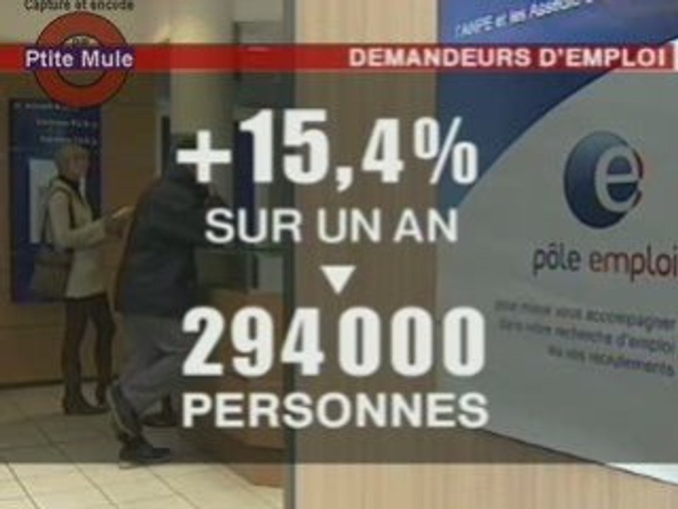 Chômage : la courbe dramatique