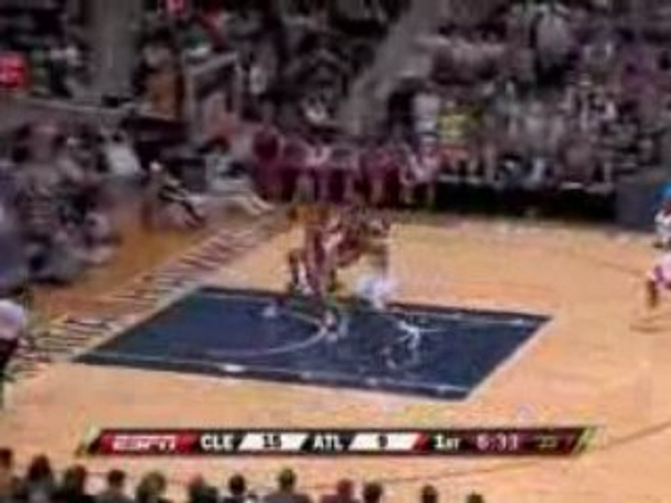 NBA Moe Williams rejected off the backboard by Josh Smith.