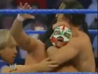 Rey Mysterio & Rob Van Dam vs Kidman & Akio 16.12.04