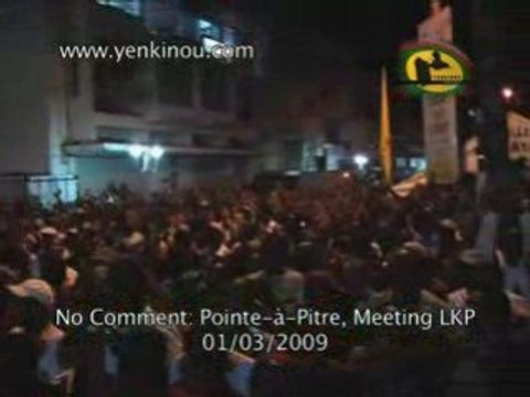 NO COMMENT MEETING LKP DU 01 03 09