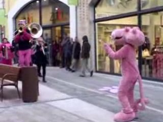 Pantera Rosa e Pink Puffer LIVE a Soratte Outlet