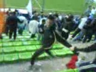 Caen OM parckage marseillais bella ciao