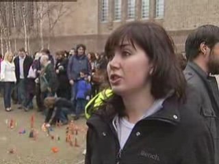 Morph 'flashmob' tribute to Tony Hart