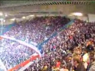 PSG - Nancy Célébration But Tribune G