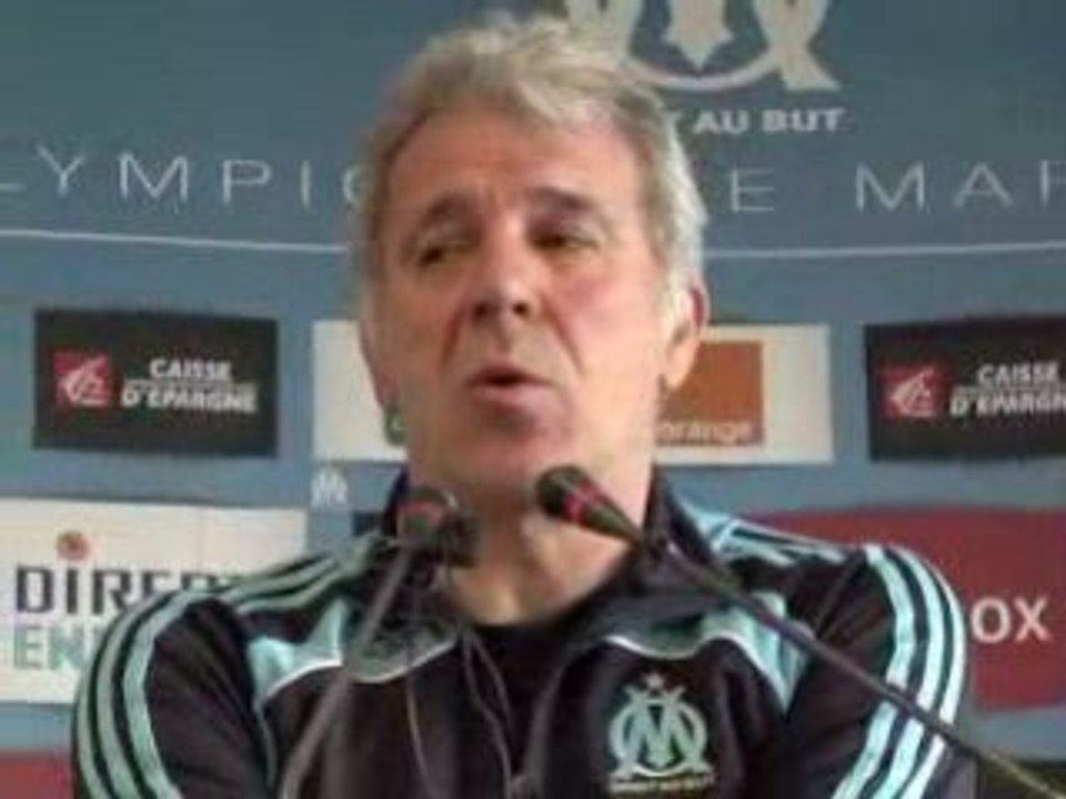 Gerets fait le point après Caen-OM