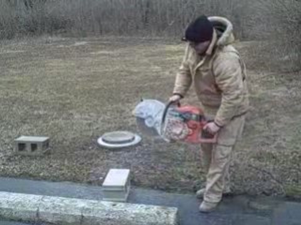 SpeediCut Core Cut Gas Saw & Diamond Blades