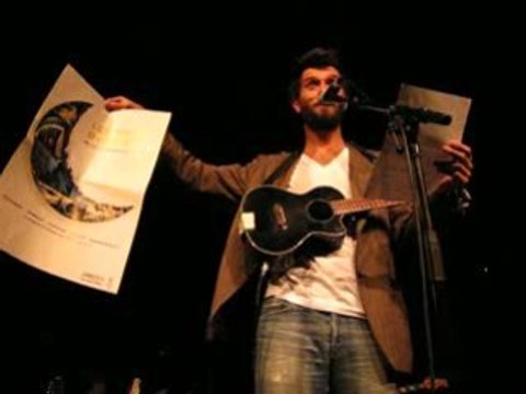 Hugh Coltman @ EMB les nuits d'Amnesty - speech