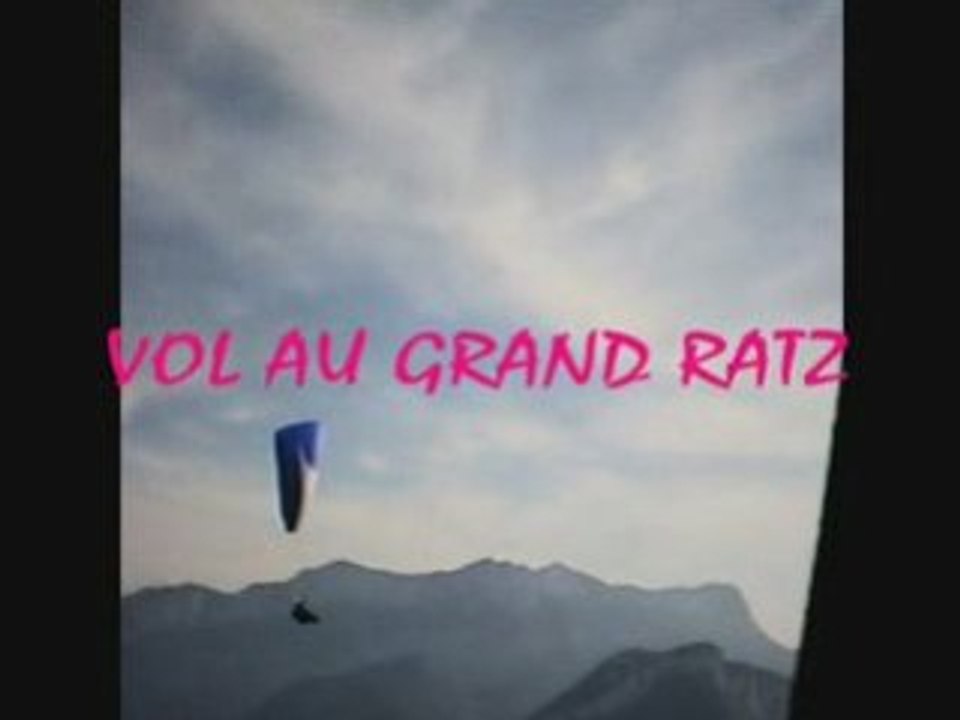 Parapente au Grand Ratz Thierry, Franck et Laurent