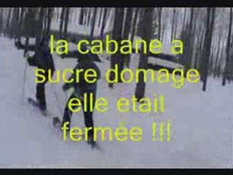 Balade en raquette au Gite du Maudit Francais