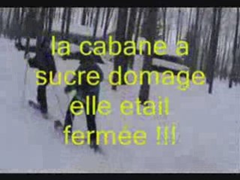 Balade en raquette au Gite du Maudit Francais