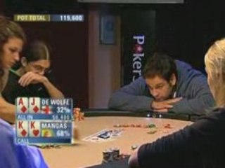 Poker EPT 4 Londres Daniel Mangas Vs Roland de Wolfe