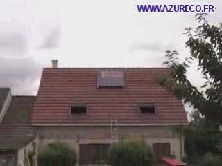 Azureco installation de capteur solaire viessmann