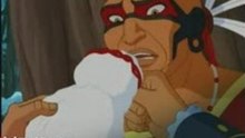 The Last Of The Mohicans. The leader of the red-skinned