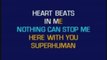 Superhuman  karaoke Instrumental lyrics karaoke