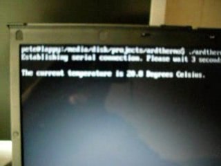 Arduino Talking Thermometer Demo