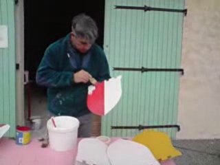 Montage video peinture bouclier