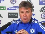 Guus Hiddink looks ahead to Chelsea's game with Portsmouth