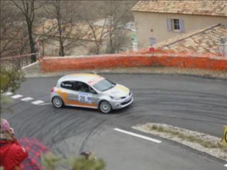 Rallye vaison 2009 4eme speciale