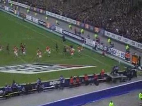 France / Pays de Galles 2009 : Deuxièm essais des bleus