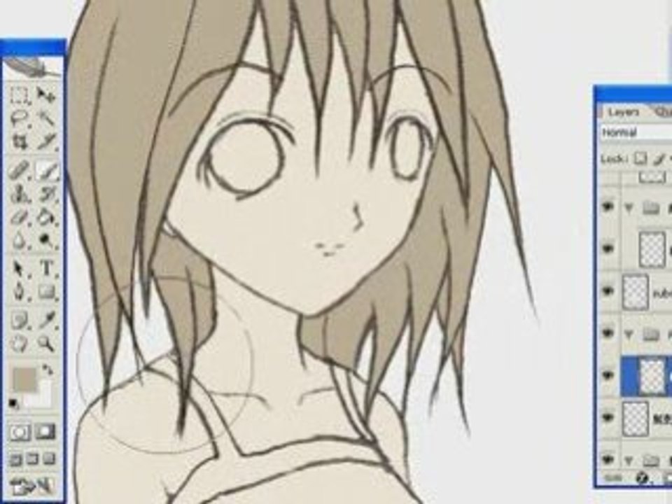 How to paint photoshop anime episode9(pt1)- www.spyre.co....