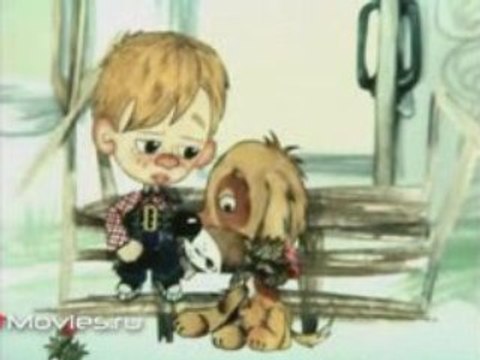 Дядя Фёдор, пёс и кот. Матроскин и Шарик