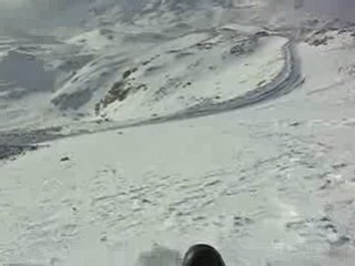 Un grand moment ... Aussois 2800m.