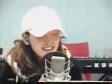 SNSD~Tae yeon singing Gee ~chin chin radio