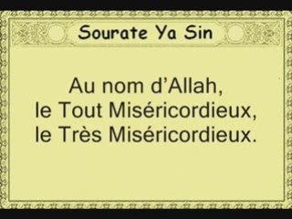 Coran sourate 036 Ya-Sin louhaidan vostfr