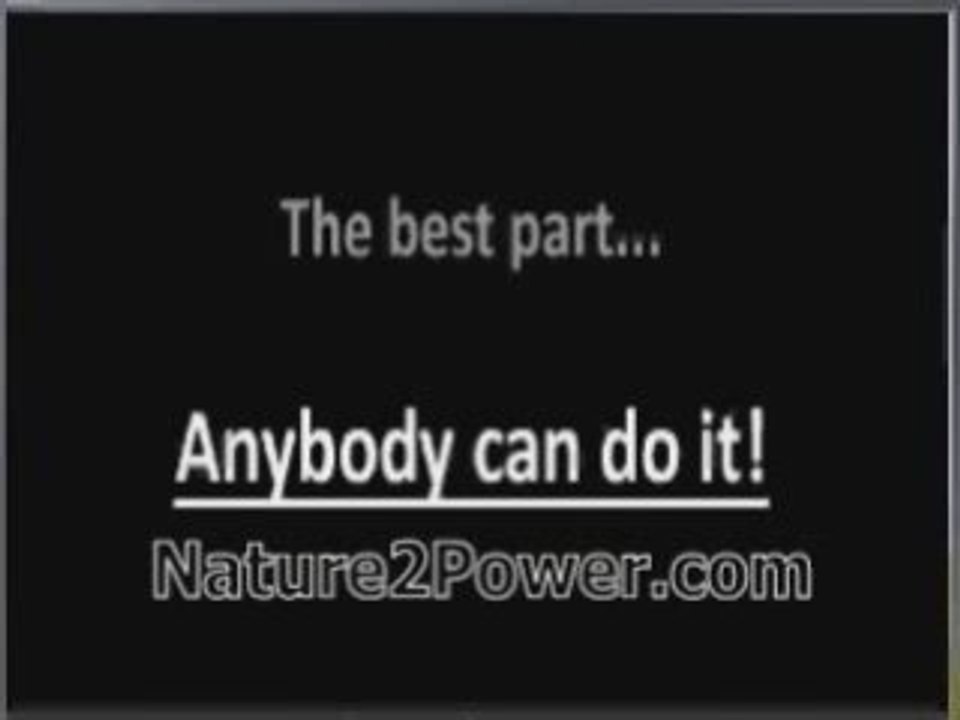 Homemade Wind and Solar Power How to Make Panels and Turbine