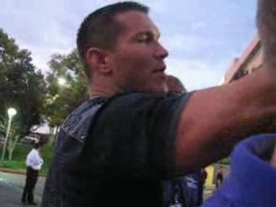 Randy Orton ask for a cigarette