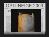 Opti-neige  2009 (sculptures sur neige / snow sculpts)