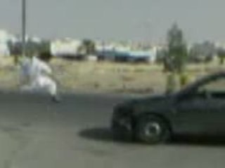 Peur bleu a cause d'un klaxon