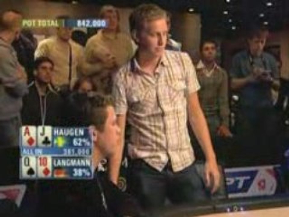 Poker EPT 4 Londres Florian Langmann Vs Fredrick Haugen