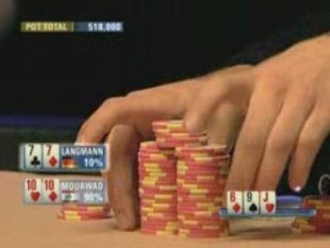 Poker EPT 4 Londres Joseph Mouawad v Florien Langmann II