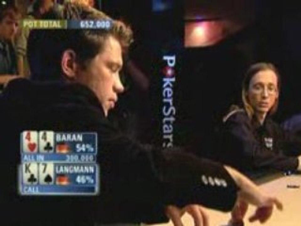 Poker EPT 4 Londres   Marcel Baran Vs Florian Langmann