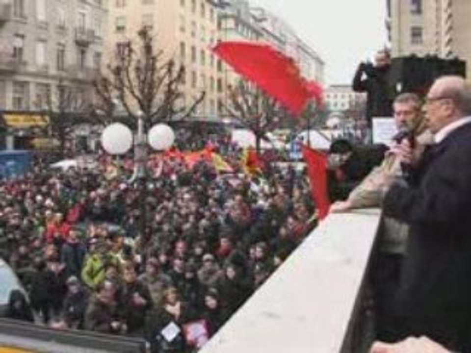 Manif Anti-WEF Genève