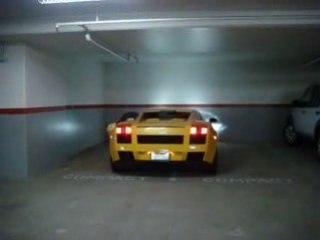 Lamborghini Gallardo petites flammes