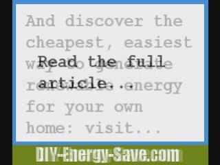 Residential Wind Power - Why Don't You Make Power At Home...