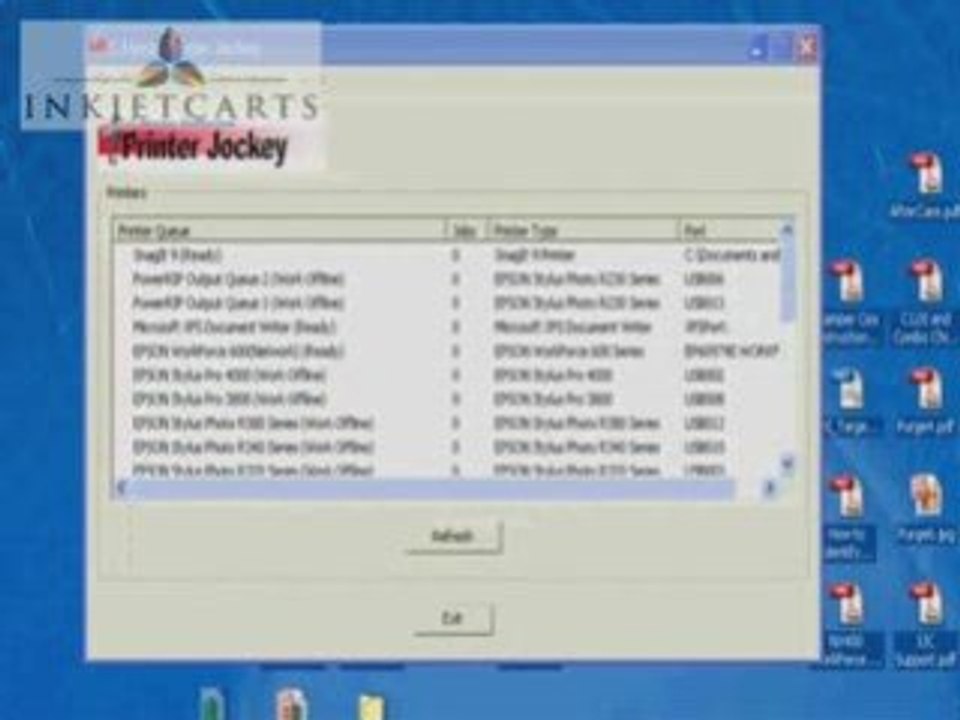 Video Printer Jockey Introduction by InkJetCarts - Part-2