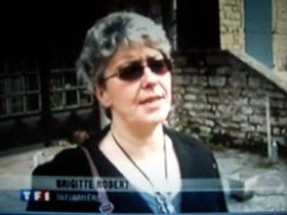Claire Rousson infirmière en Lozère (sur TF1)
