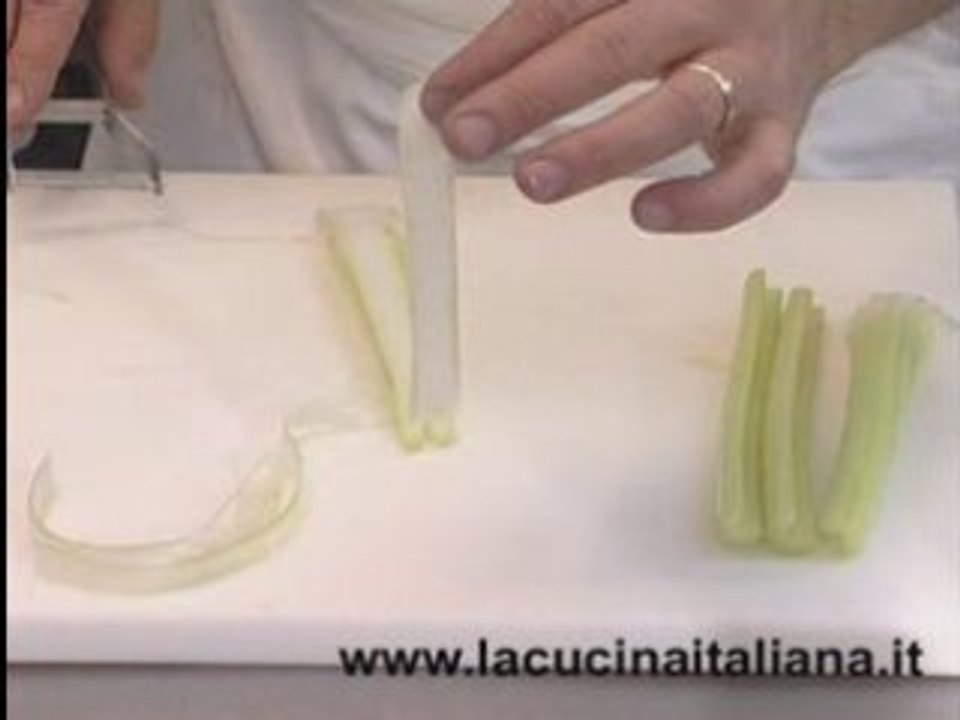 Riccioli di sedano