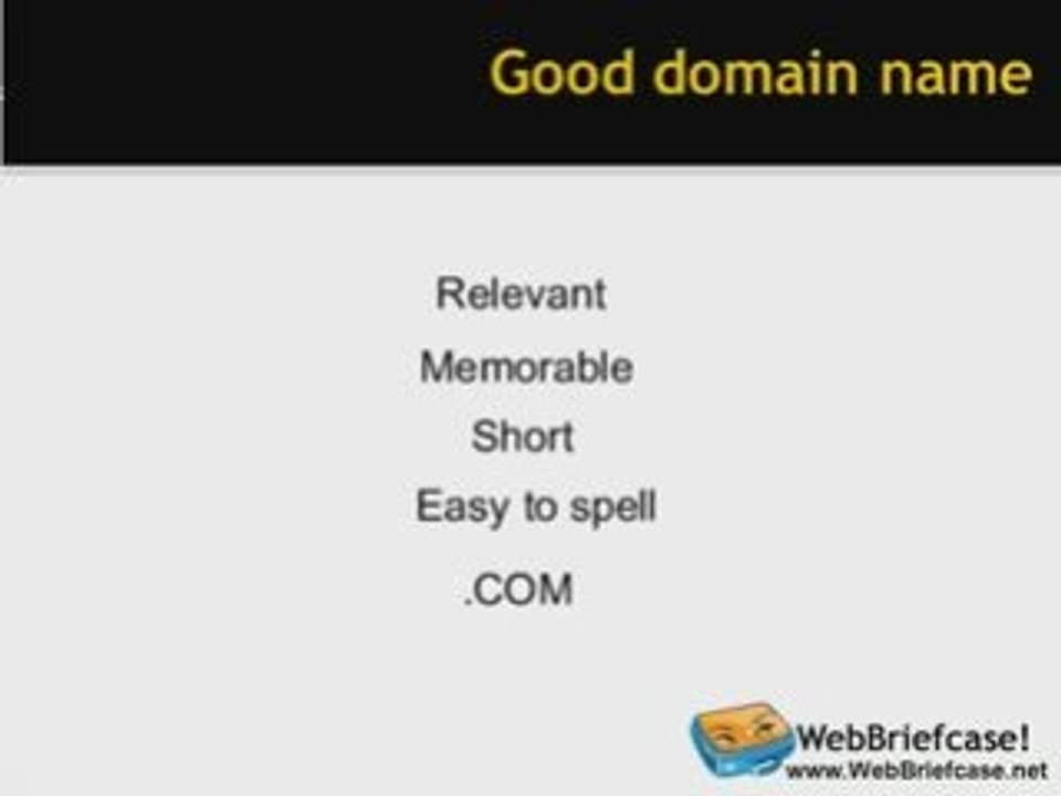 Make Your Own Site in 5 Easy Steps - Step 1