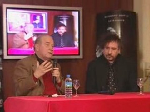 Tim Burton en rencontre-dédicace - Virgin Megastore