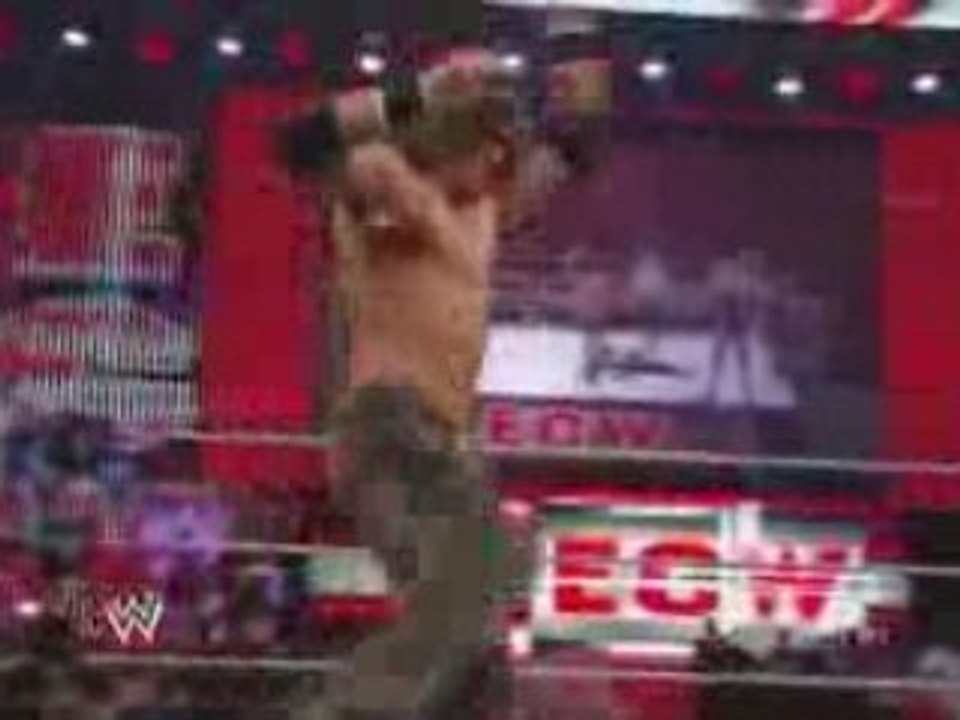 WWE ECW 03/03/09 Main Event 6 man tag team match
