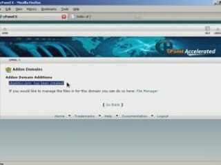 Cotonti Video Tutorial 02 - Creating Addon Domains in cPanel